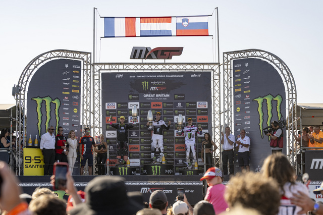 Jeffrey Herlings hurjasteli voittoon helteisessä MXGP Great Britainissa