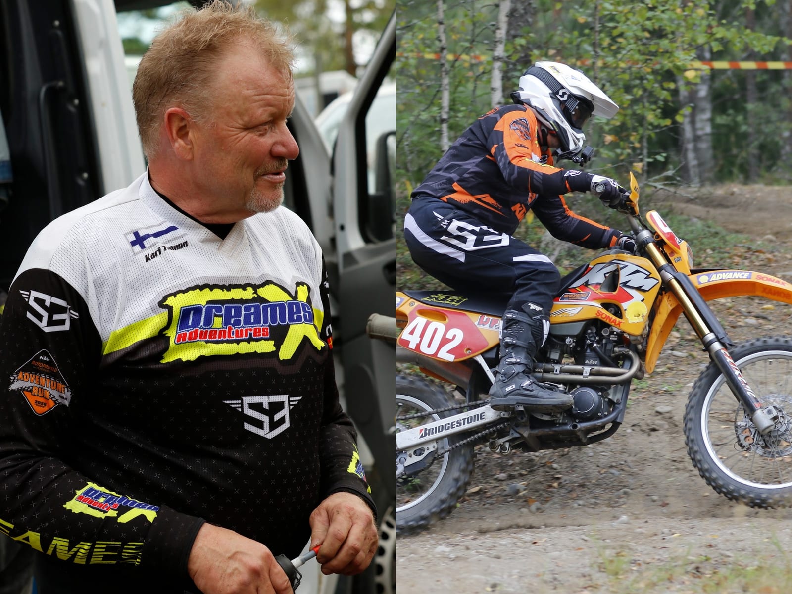 Ever-young enduro champion Kari Tiainen