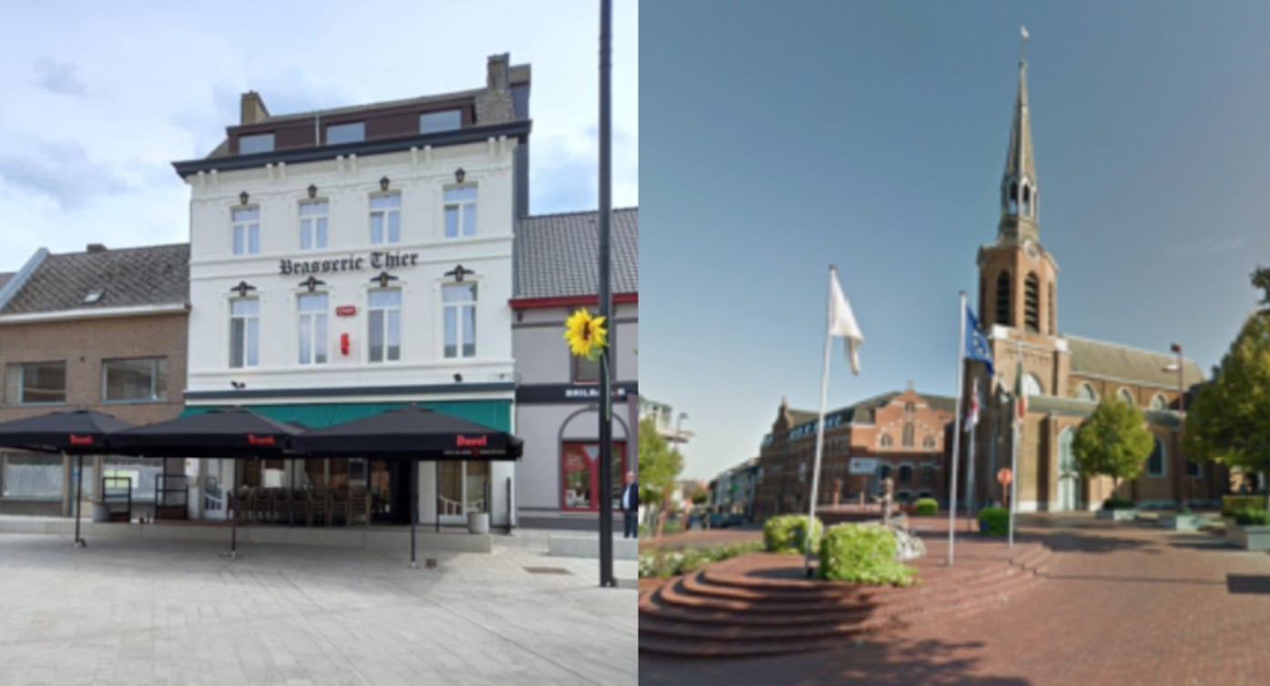 Hotelli Brasserie Thier Beringenin keskustassa