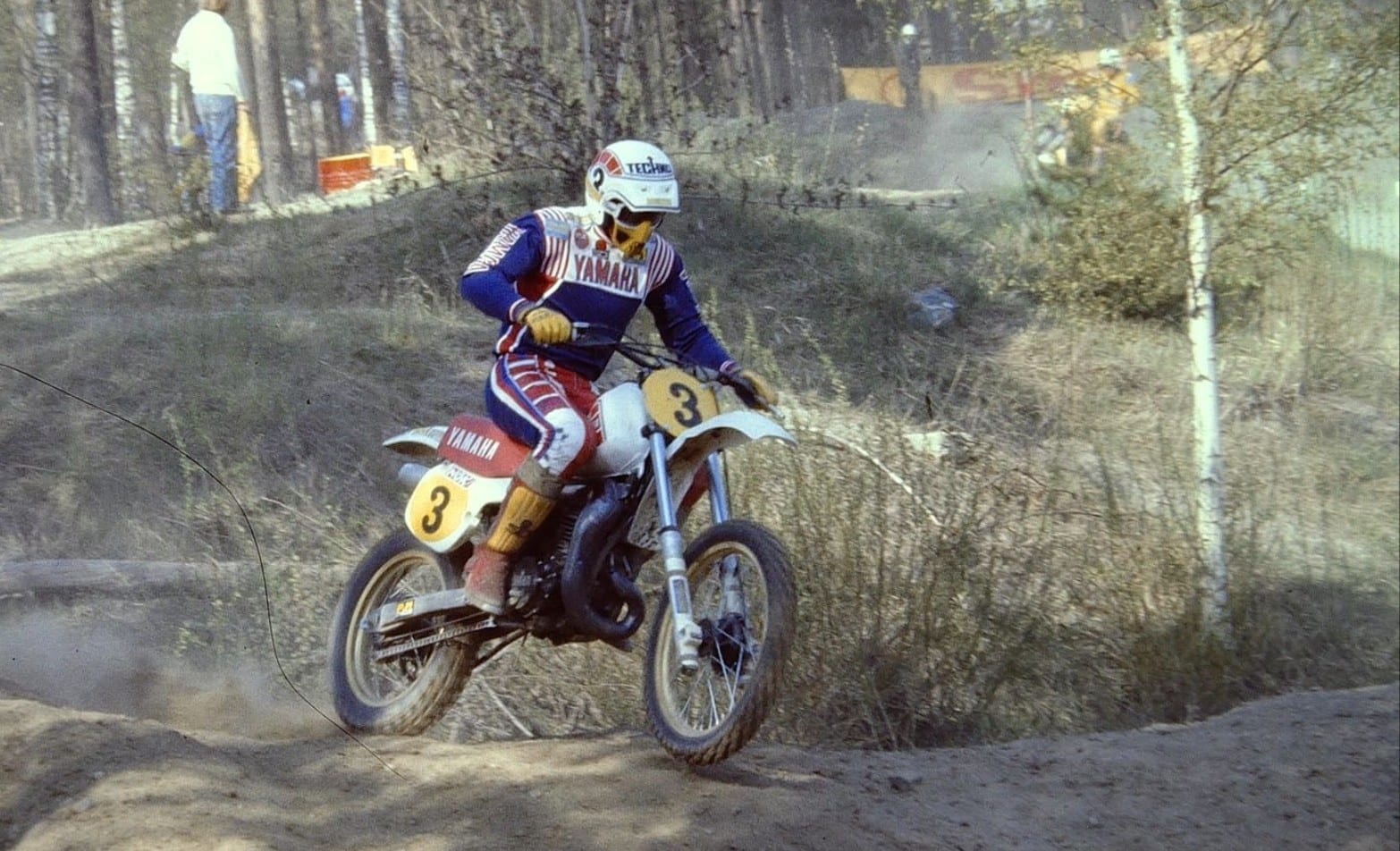 Håkan Carlqvist Ruskeasannan GP:ssä vuonna 1981